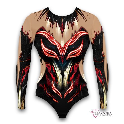 Scarlet Inferno Leotard