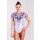 Violet Blossom Leotard - With crystals